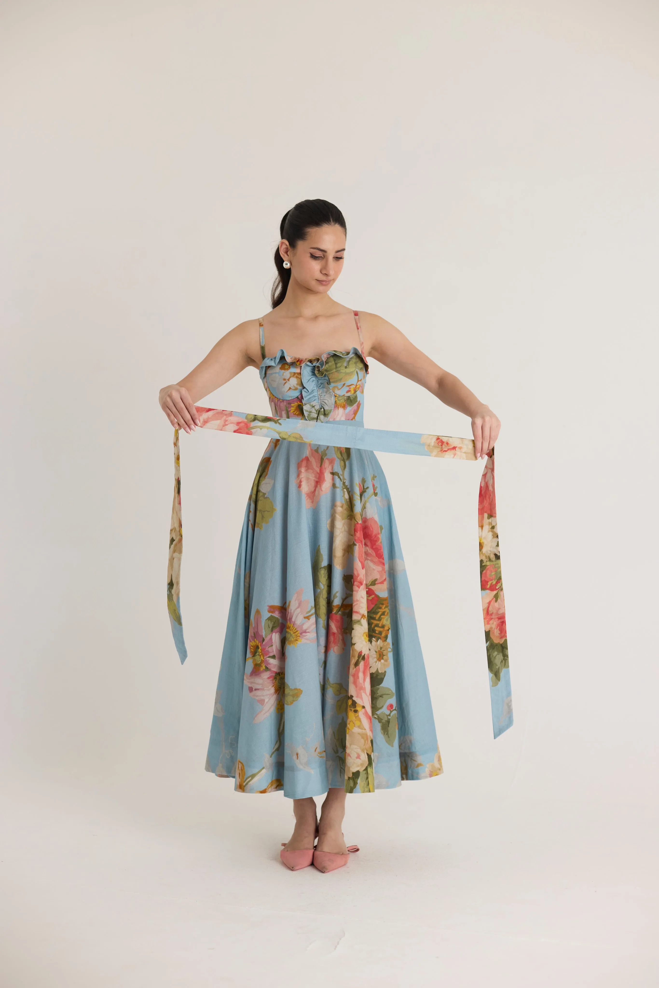 Taffy Frill Dress