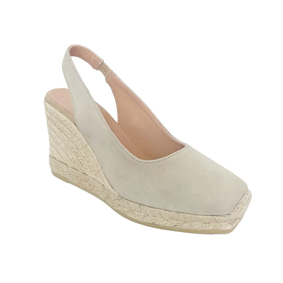 TEYMA Dove Grey espadrilles