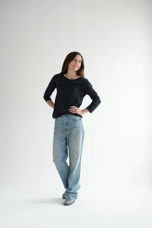 The Easy Jean in Worn Indigo