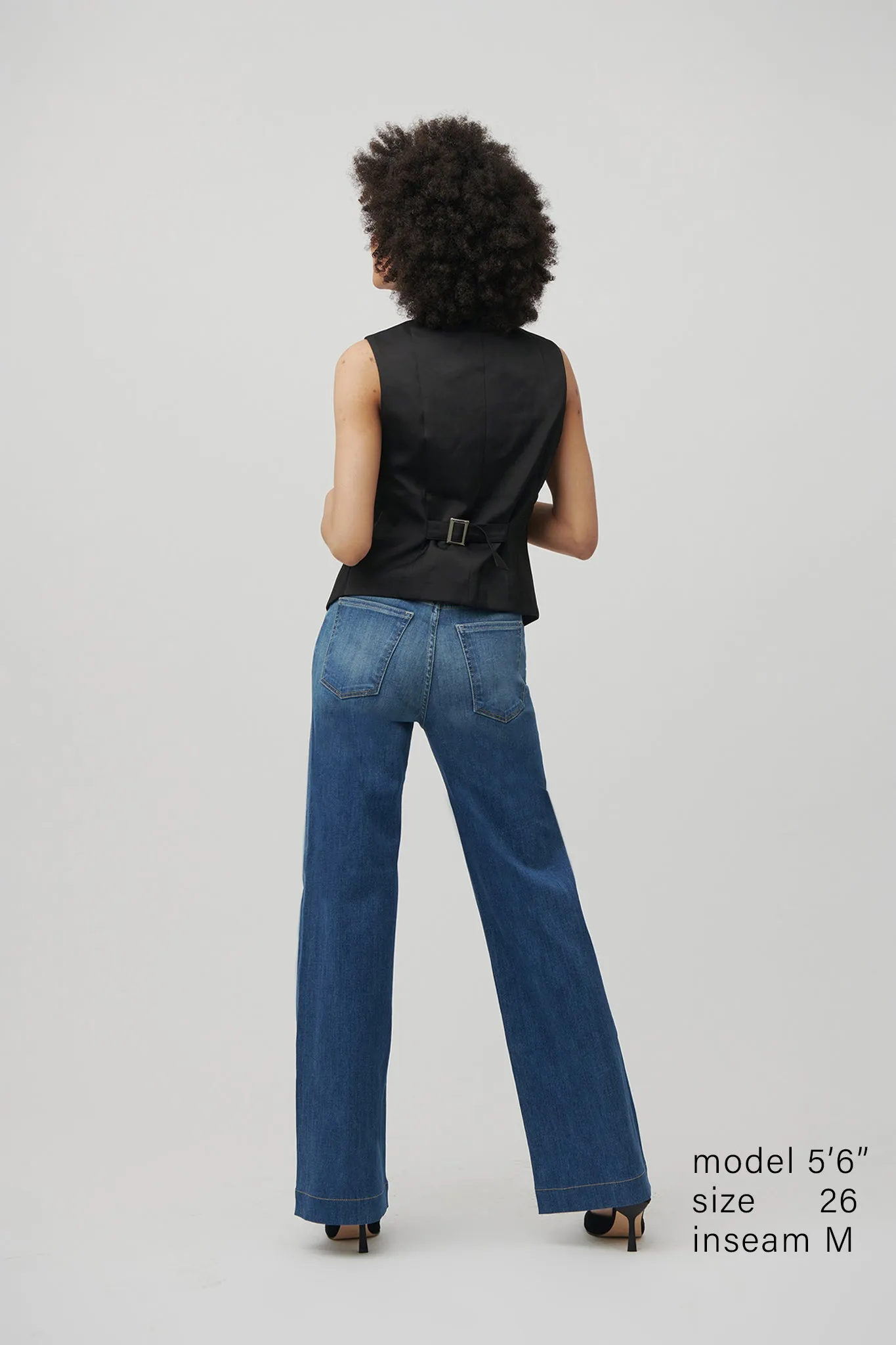 The Malibu Wide Denim  |  Moonlit Ocean