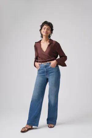 The Malibu Wide Denim  |  Moonlit Ocean