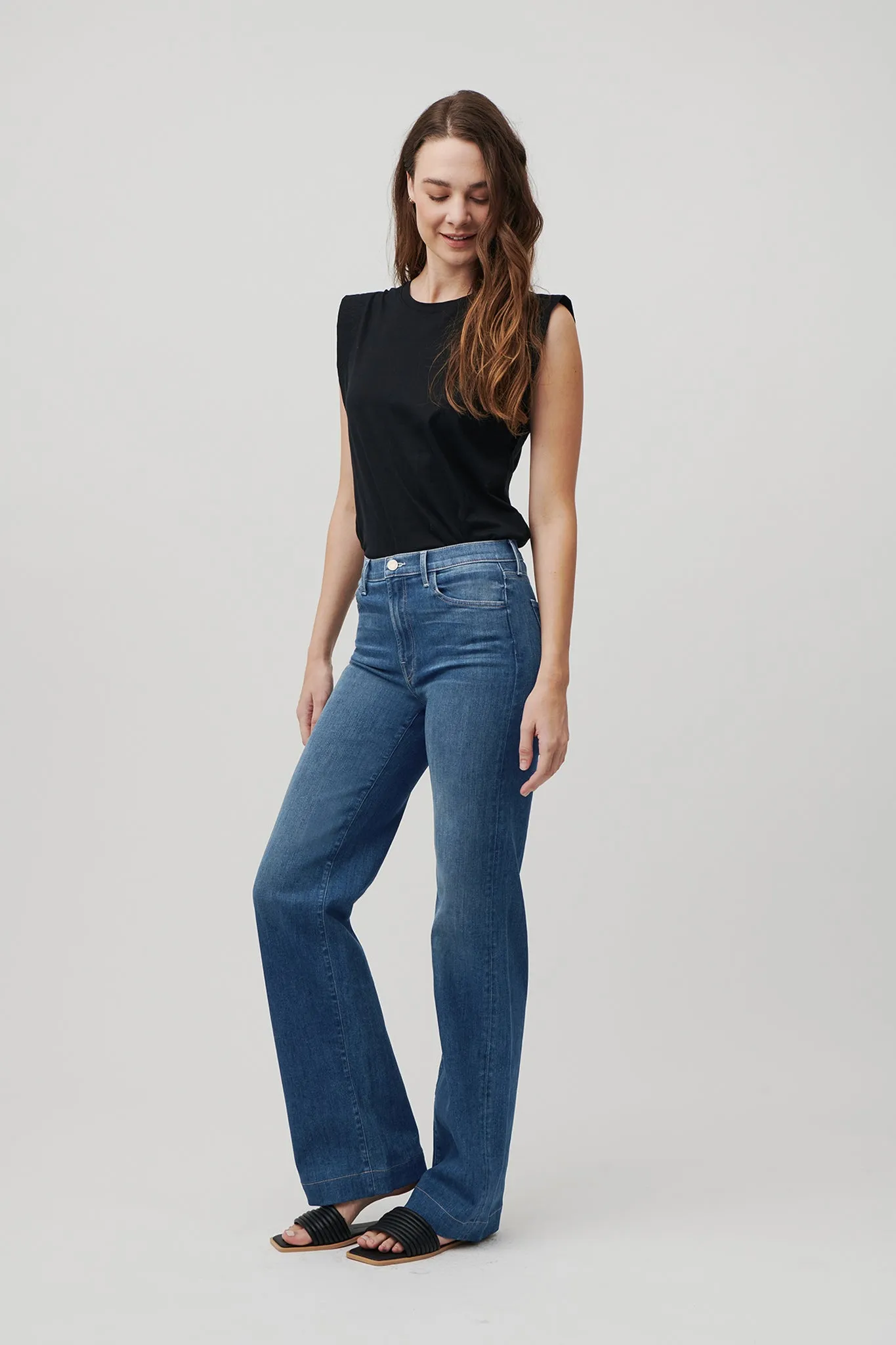 The Malibu Wide Denim  |  Moonlit Ocean