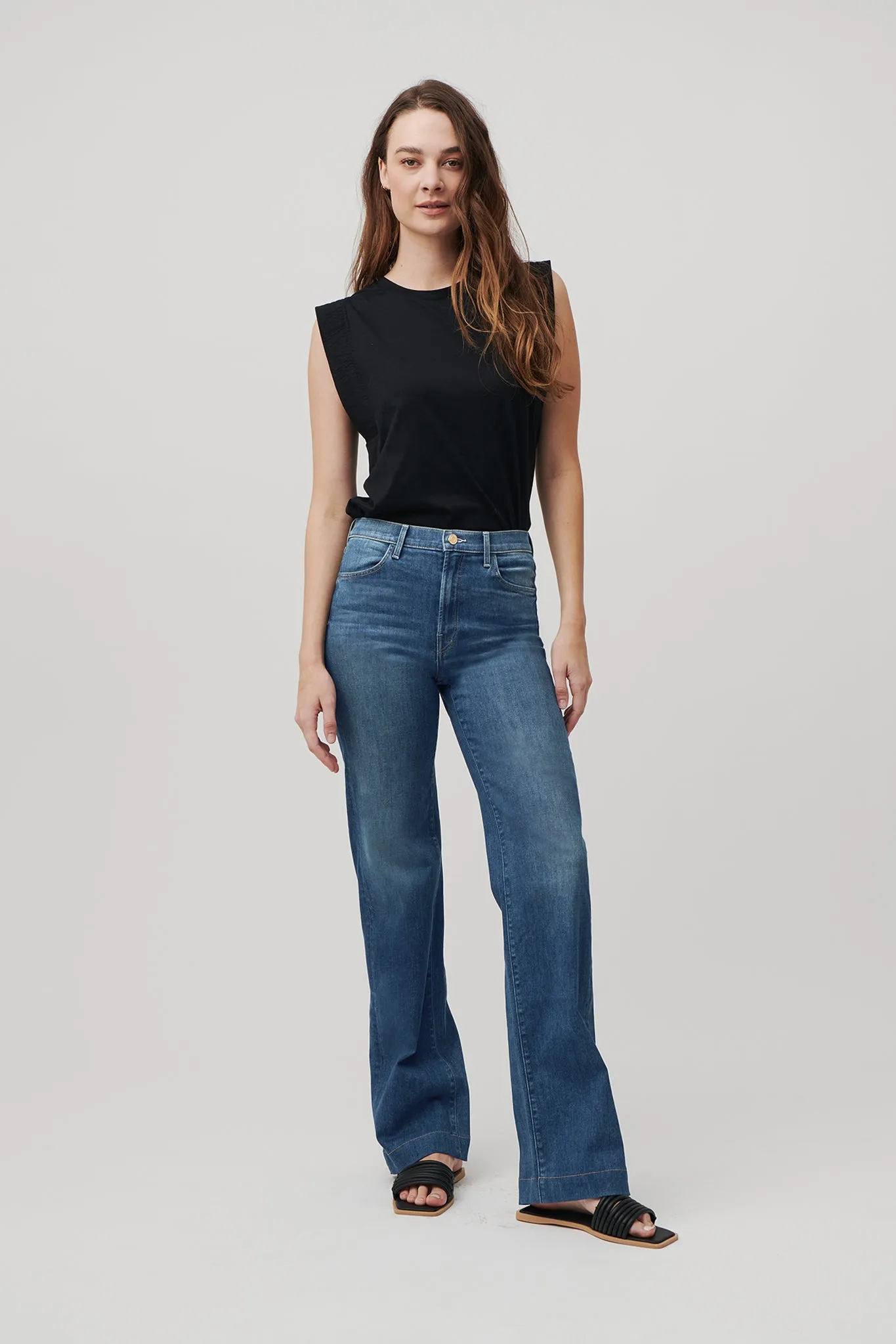 The Malibu Wide Denim  |  Moonlit Ocean