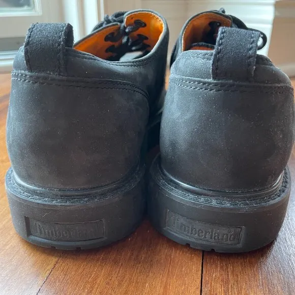 Timberland Waterproof Nubuck Oxfords Storm Black Mens Leather Shoe 10