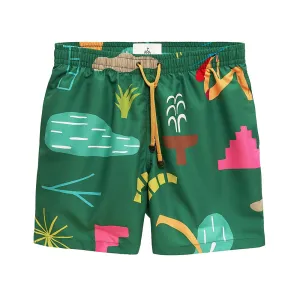 TIMO Trunks Long Prep - Ipanema Green