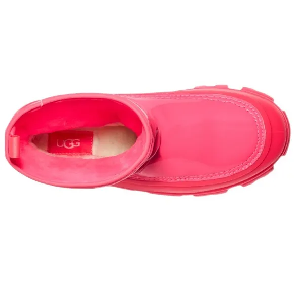 Ugg Classic Brellah Mini Boot Super Coral Pink Scrunched Kids Girls 3