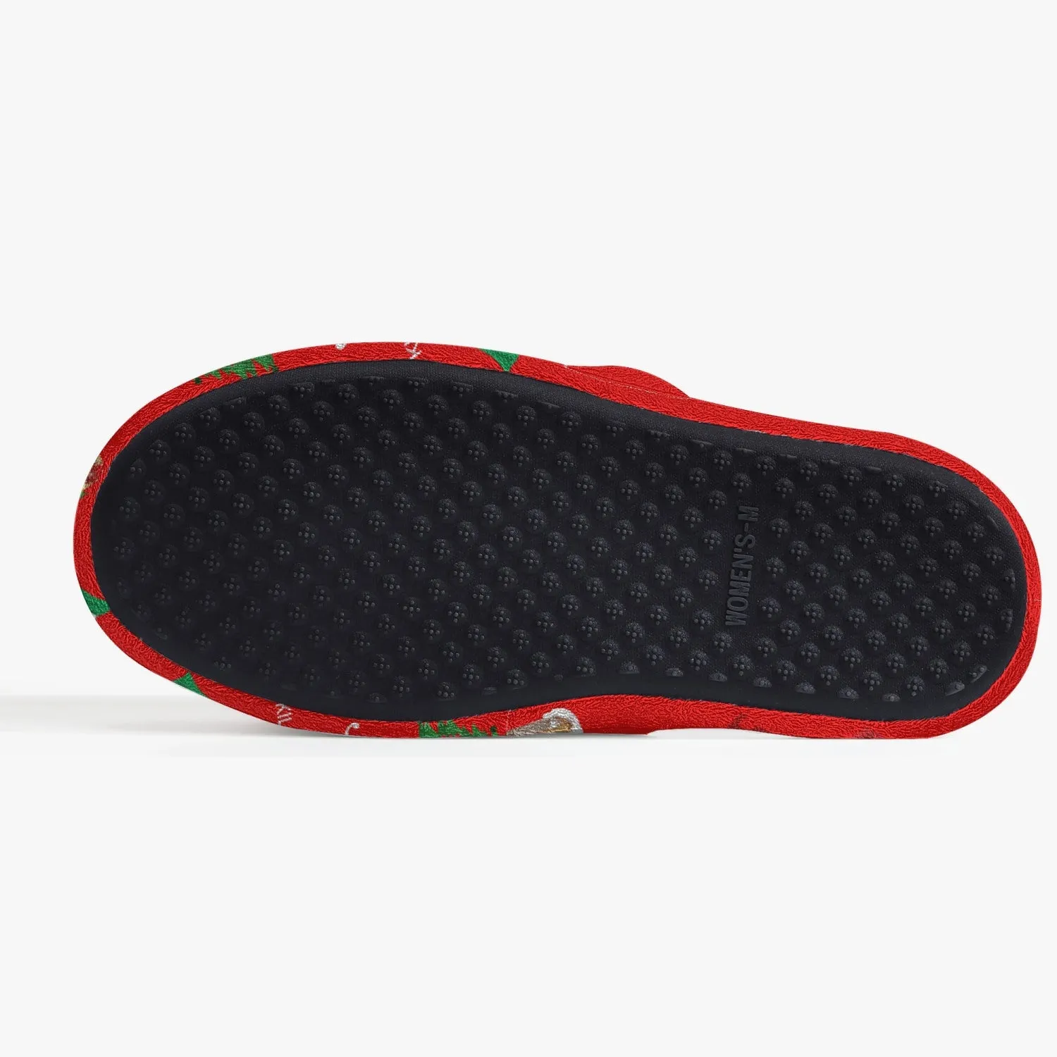 Unisex Classic Cotton Slippers 'Buon Natale'