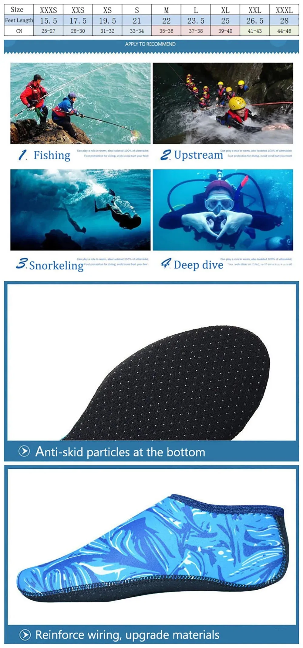 USHINE Water Swimming Shoes!  🏊‍♂️ 🌊🧜