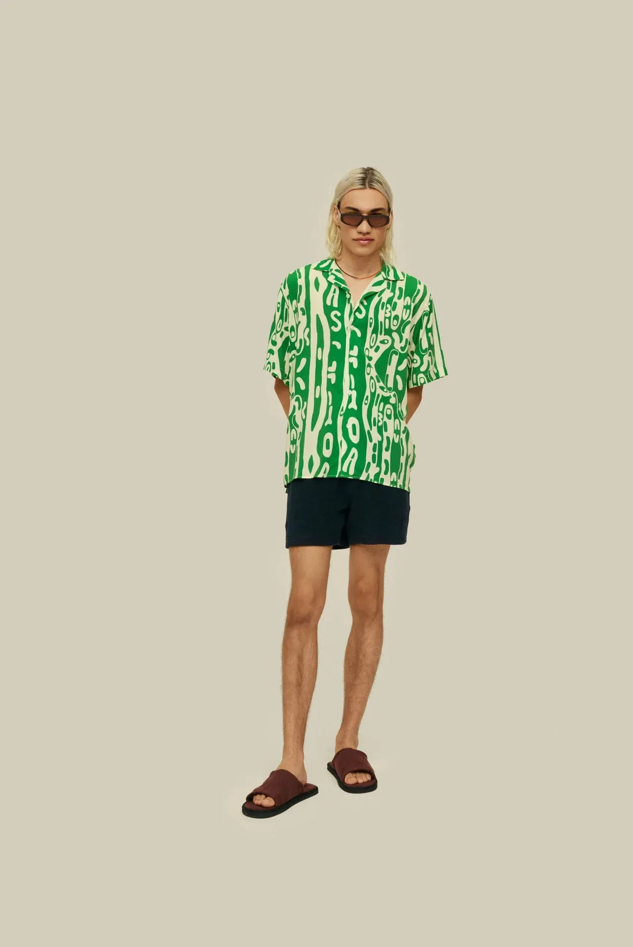 Verdant Jiggle Viscose Shirt