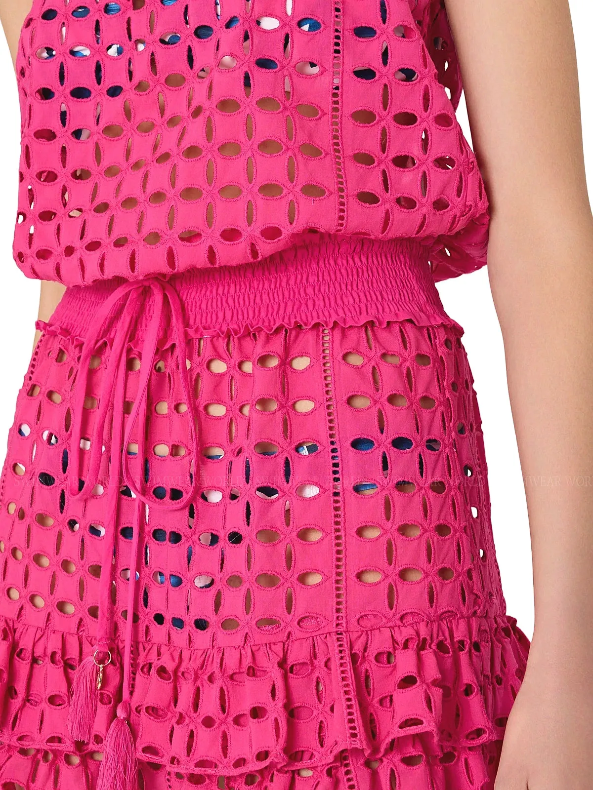 Verity Cotton Eyelet Cover Up ::RET