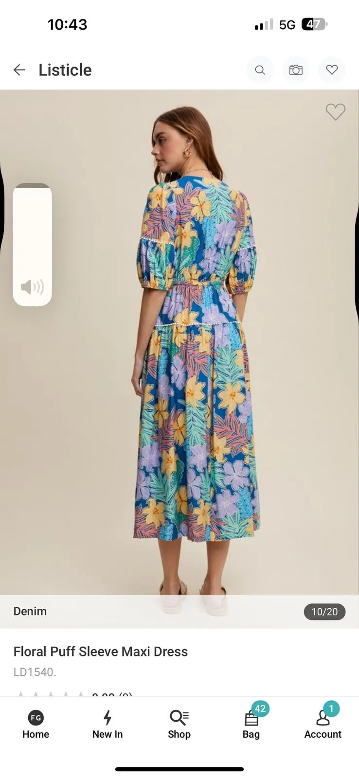 Vibrant Floral Print (Preorder)
