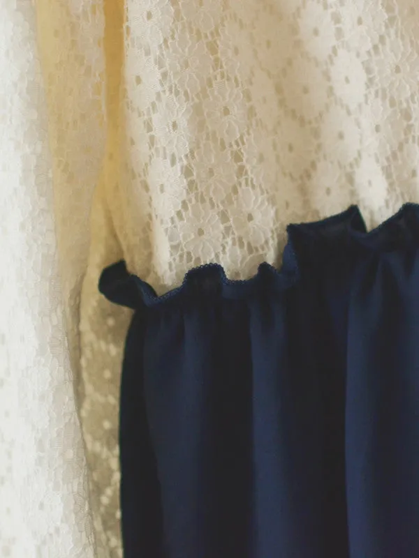 vintage fever long sleeves dress
