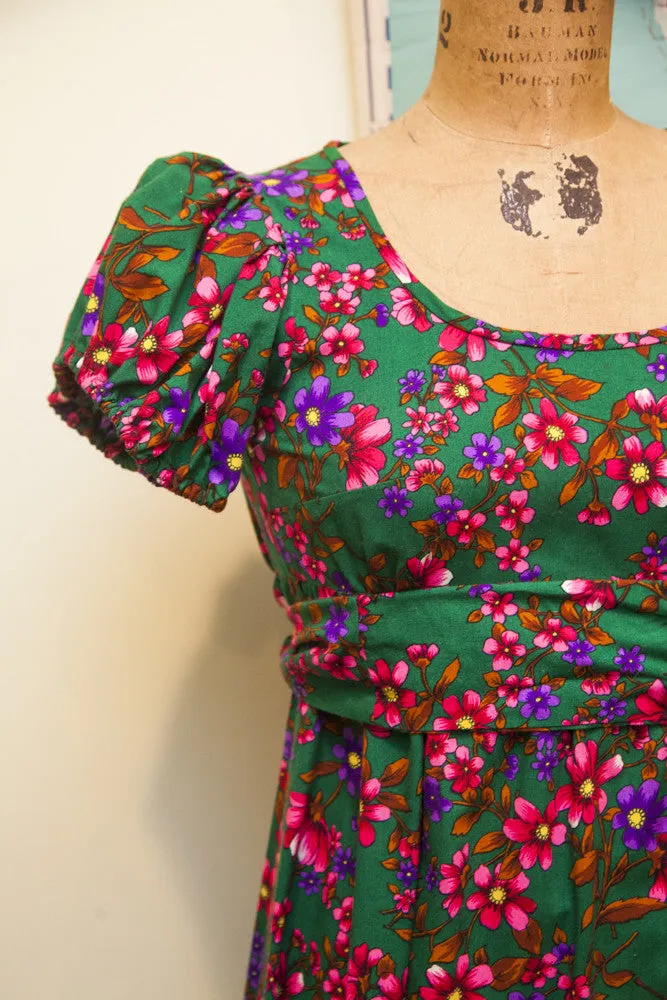 Vintage Floral Spring Dress