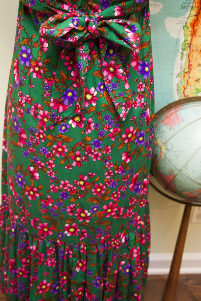 Vintage Floral Spring Dress