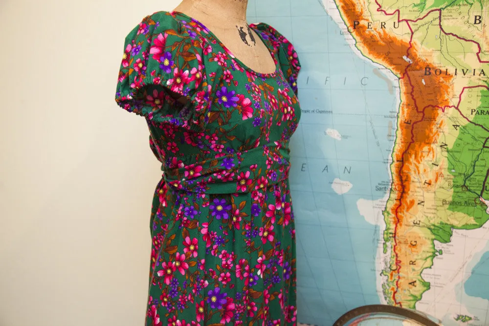 Vintage Floral Spring Dress