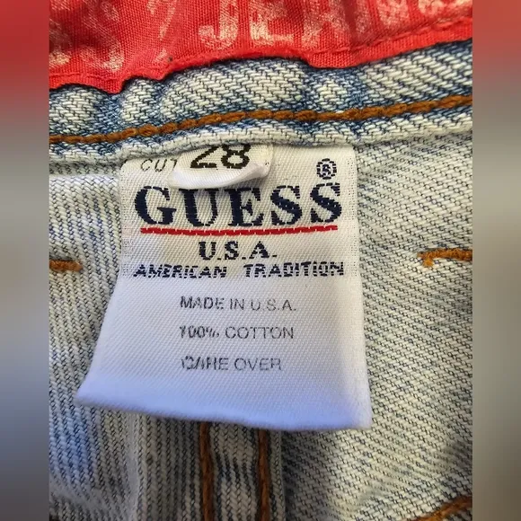 Vintage, guess, casual, cotton, streetwear, classic, 90s, 2000s, denim, jean