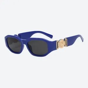 Vintage Rectangle Mirror Sunglasses