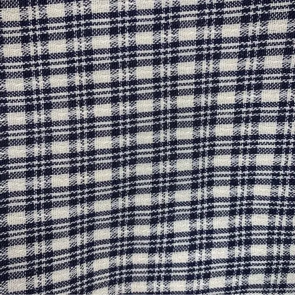 Vintage Y2K 90 80s Wrap Skort Skirt 9 Shorts High Waist Spring Summer Plaid Boho