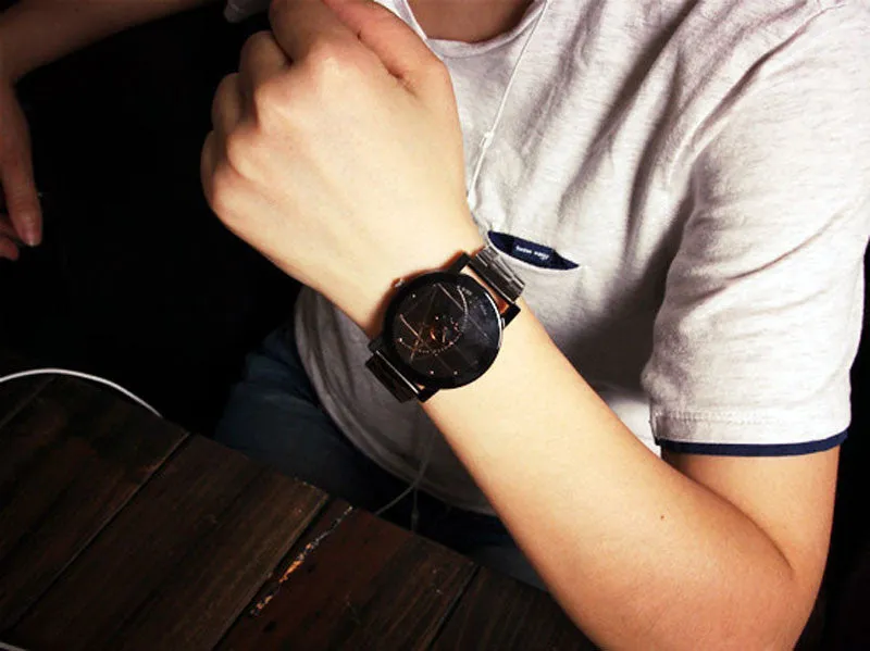Watch Stainless Steel Watch for Man | Quartz Analog Wrist Watch