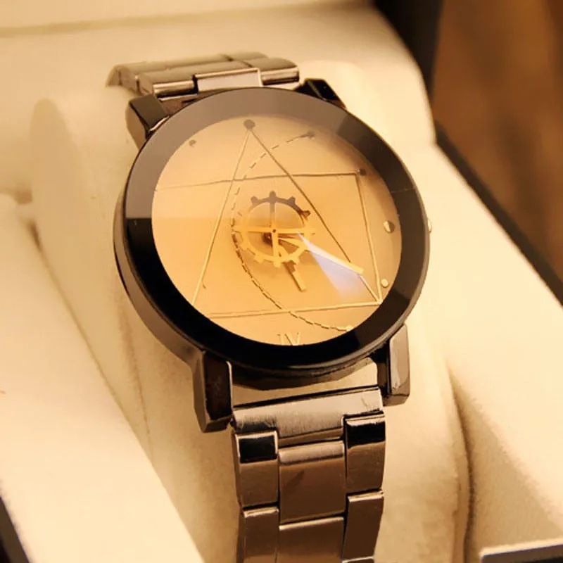 Watch Stainless Steel Watch for Man | Quartz Analog Wrist Watch