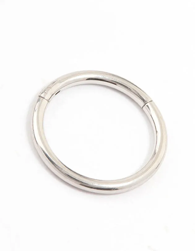 Waterproof Stainless Steel Sleeper Earrings 10 MM
