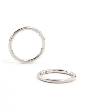 Waterproof Stainless Steel Sleeper Earrings 10 MM