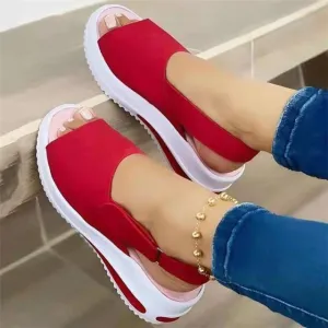 Women Open Toe Beach Sandals