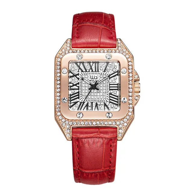 Women Silicone Quartz Wrist Watch For Ladies Waterproof Clock Women