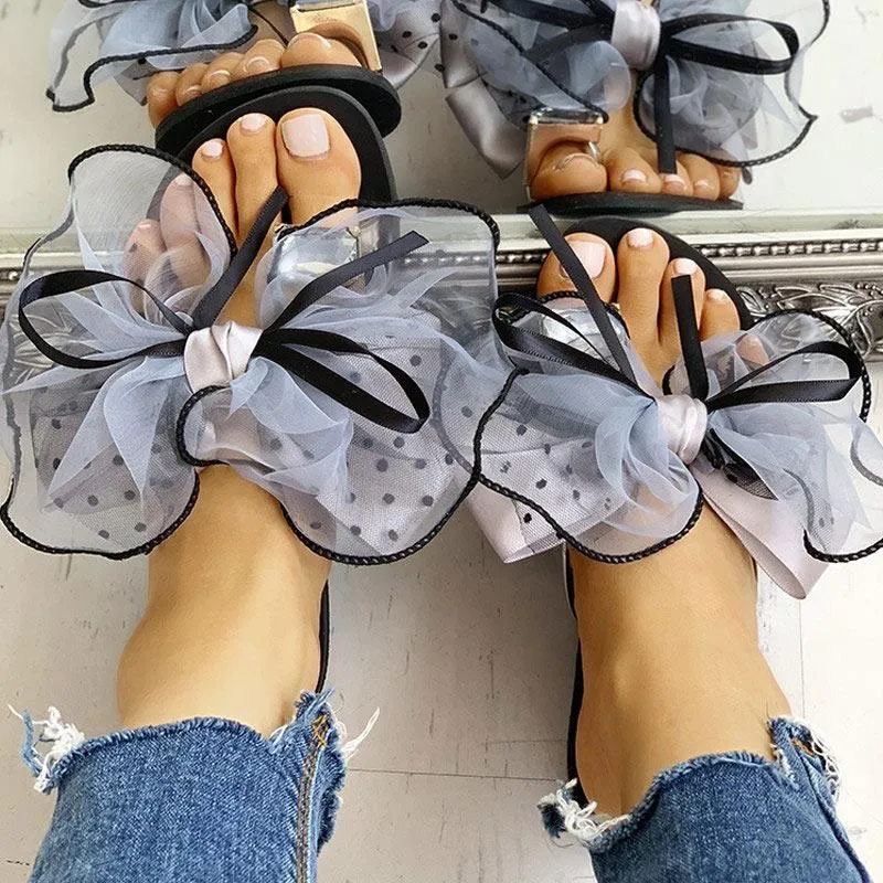 Women's Cute Bowtie Decorate Non-Slip Sandals