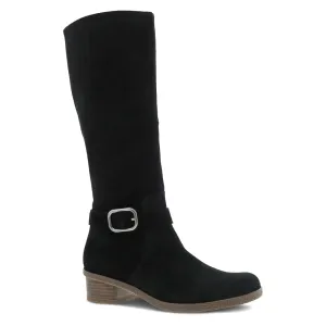 Women's DANSKO | Dalinda Waterproof Suede Boot | Black