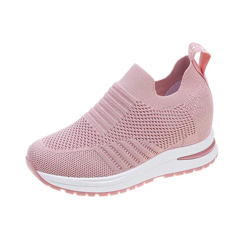 Women's Hidden Heel Breathable Sneakers