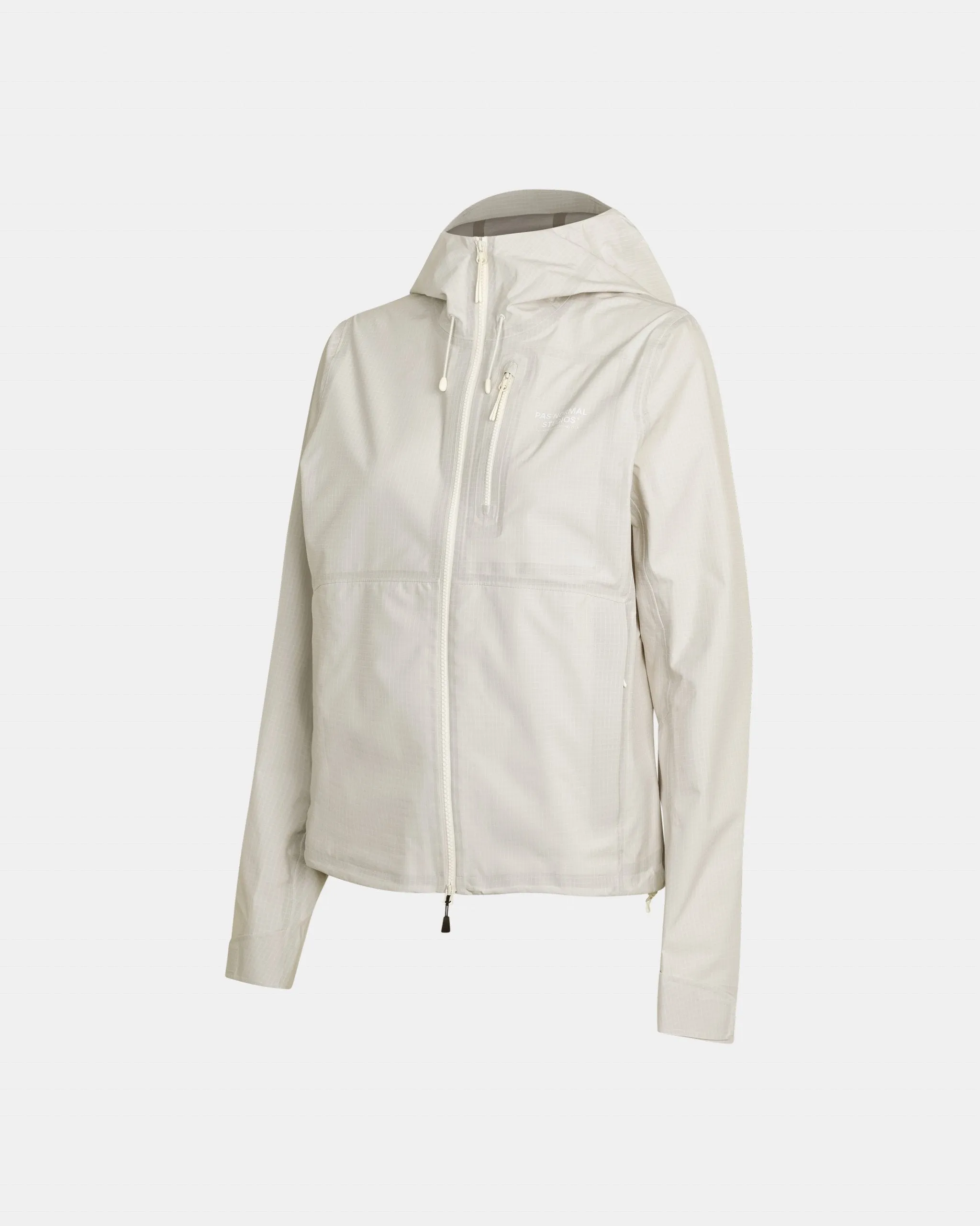 Women's Off-Race Shell Jacket - Off White