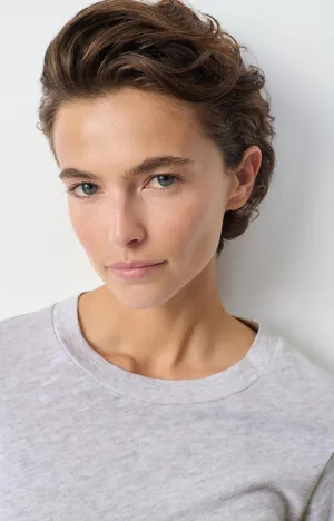 WOMEN'S T-SHIRT SS SONOMA - ARCTIC MELANGE