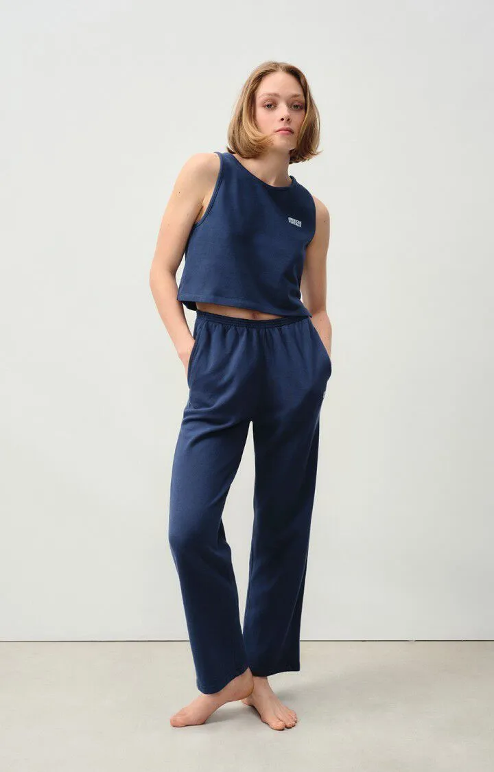WOMEN'S TANK TOP HODATOWN - NAVY MELANGE