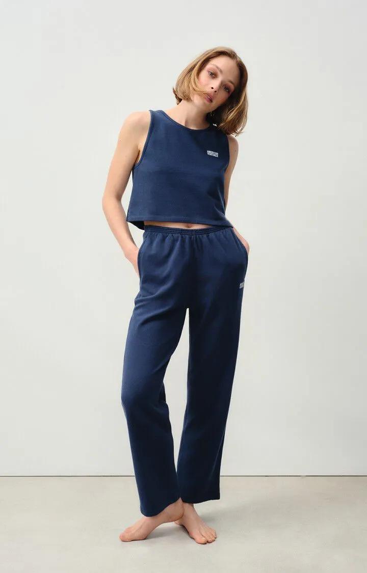 WOMEN'S TANK TOP HODATOWN - NAVY MELANGE