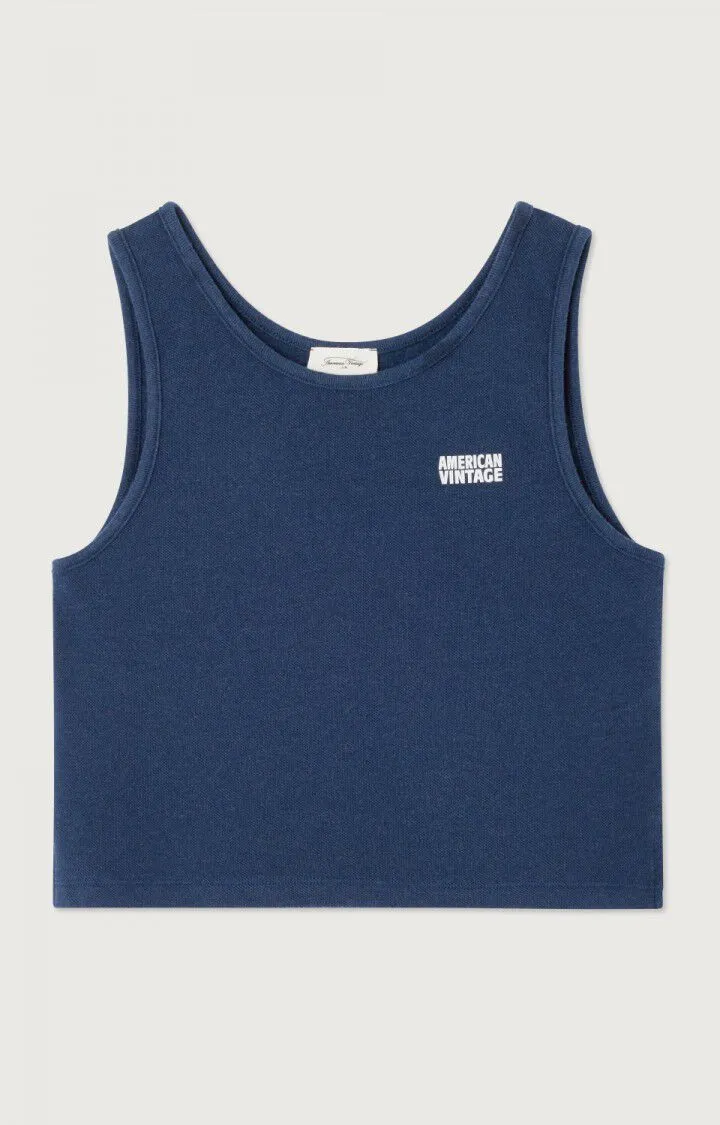 WOMEN'S TANK TOP HODATOWN - NAVY MELANGE