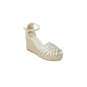 Women's White Espadrille Sandals Size 9.5 Spring Summer Collection