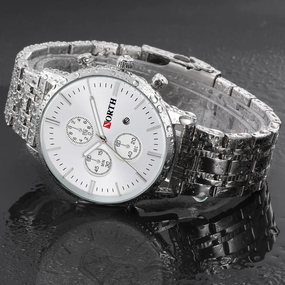 Wrist Watch Stainless Steel Bracelet for Men