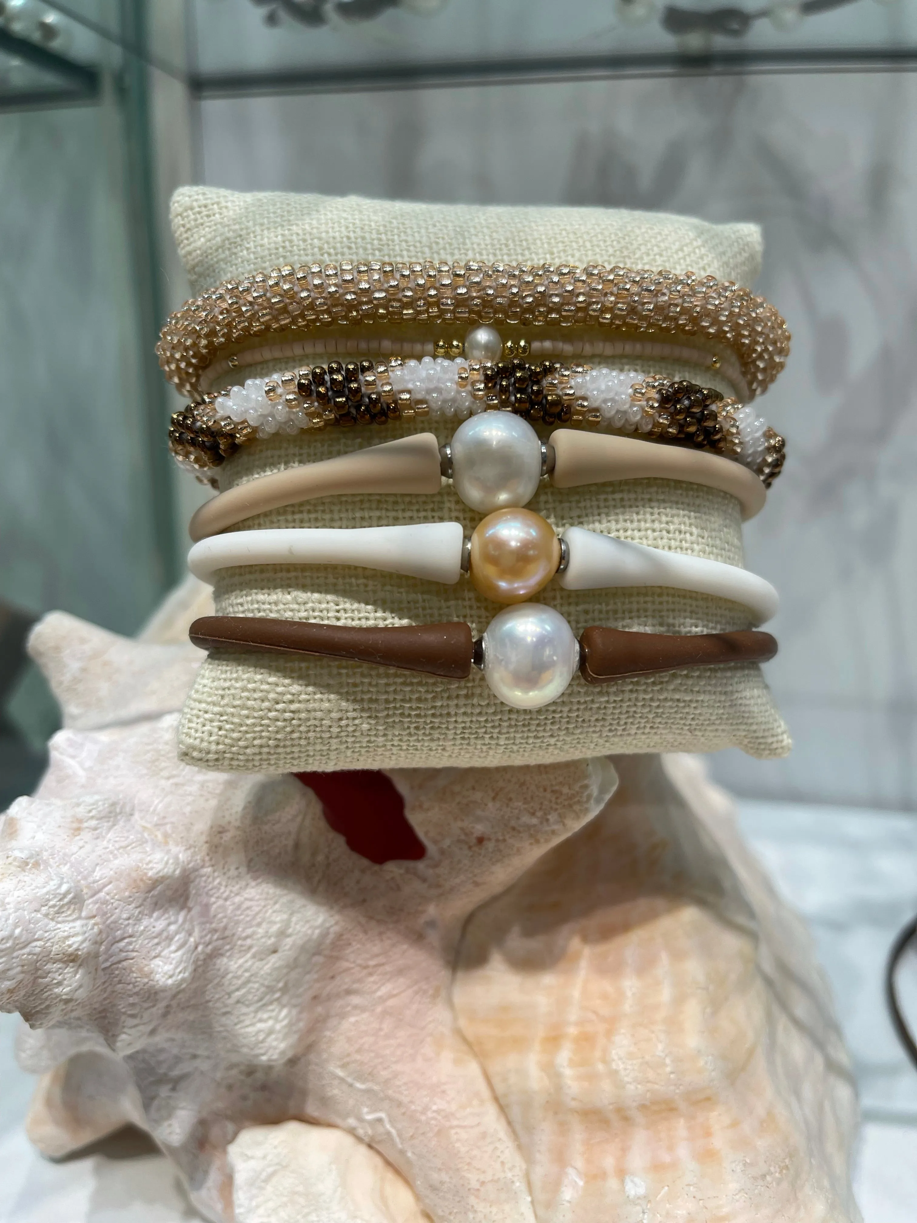 “You’re The One” Pearl Bracelet