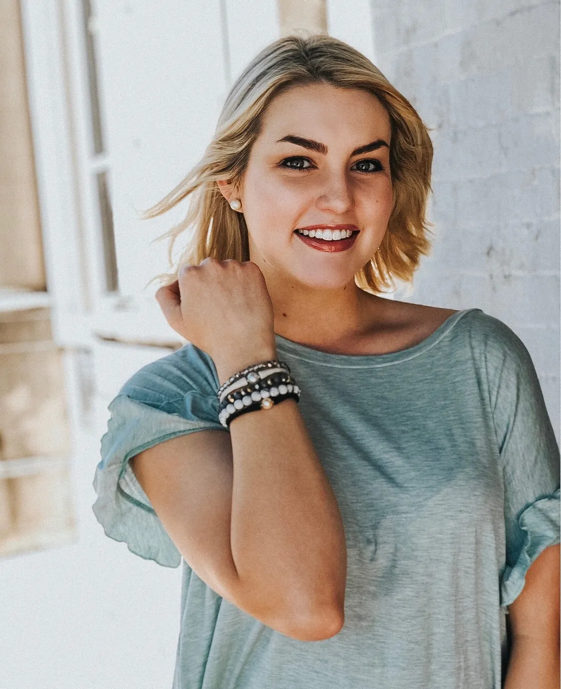 “You’re The One” Pearl Bracelet